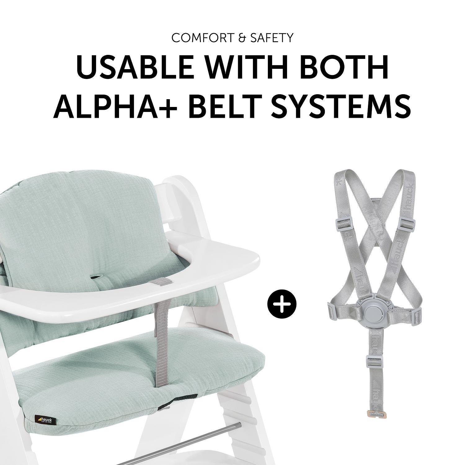 Подложка За Стол За Хранене Highchair Pad Select Muslin Mint Hauck