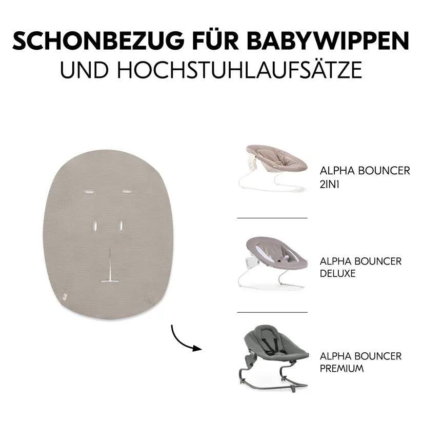 Покривало За Бебешка Люлка Baby Bouncer Cover Beige Hauck