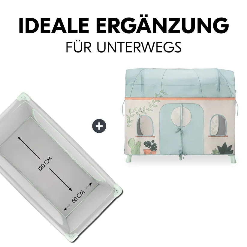 Покривало За Кошара Travel Bed Cover Plants Hauck