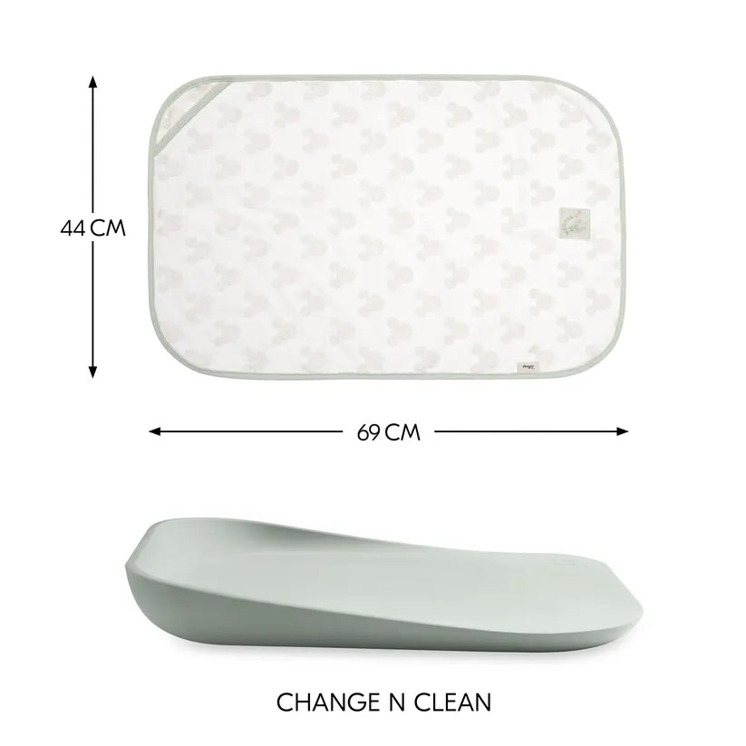 Покривало За Подложка За Повиване Changing Mat Liner Mickey Light Beige Hauck