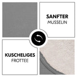 Покривало За Подложка За Повиване Changing Mat Liner Dark Grey Hauck