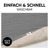 Покривало За Подложка За Повиване Changing Mat Liner Dark Grey Hauck