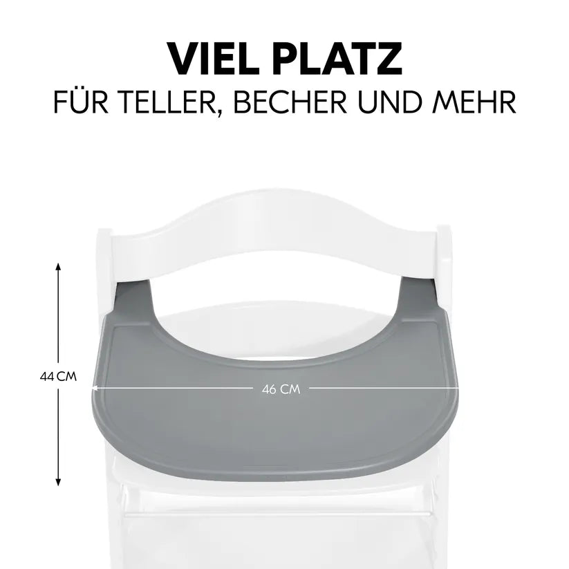 Поставка За Стол За Хранене Alpha Click Tray Grey Hauck