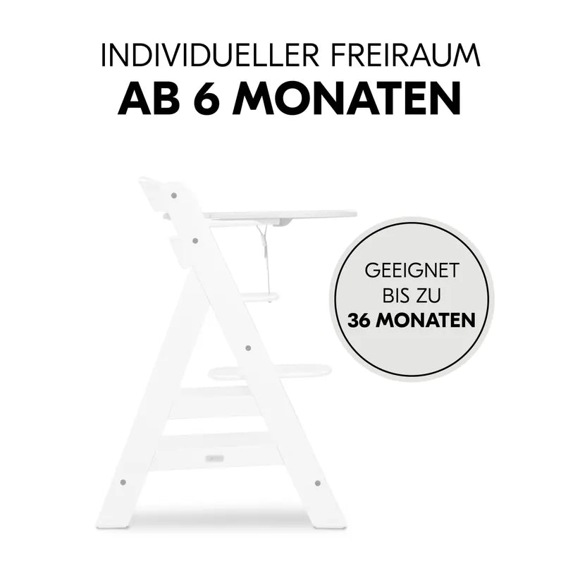 Поставка За Стол За Хранене Alpha Click Tray White Hauck