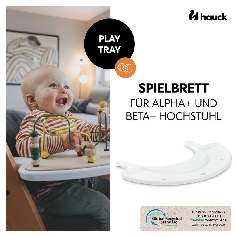 Поставка За Стол За Хранене Alpha Play Tray White Hauck
