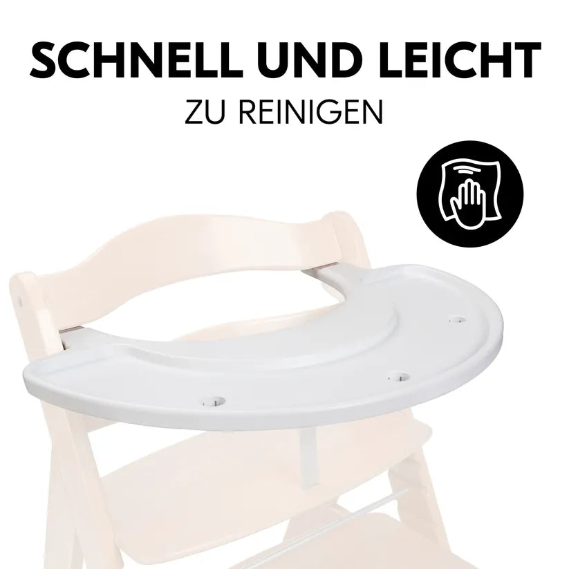 Поставка За Стол За Хранене Alpha Play Tray White Hauck