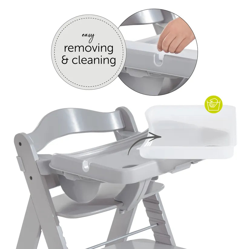 Поставка За Стол За Хранене Alpha Tray Grey Hauck