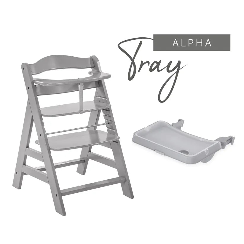 Поставка За Стол За Хранене Alpha Tray Grey Hauck