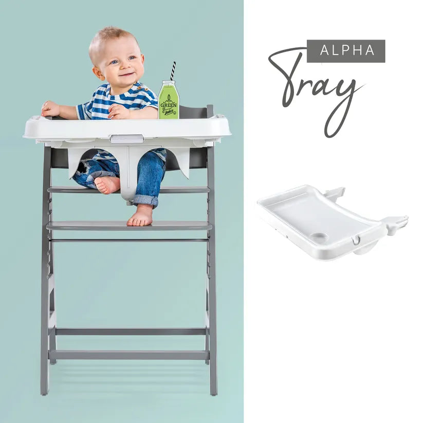 Поставка За Стол За Хранене Alpha Tray White Hauck