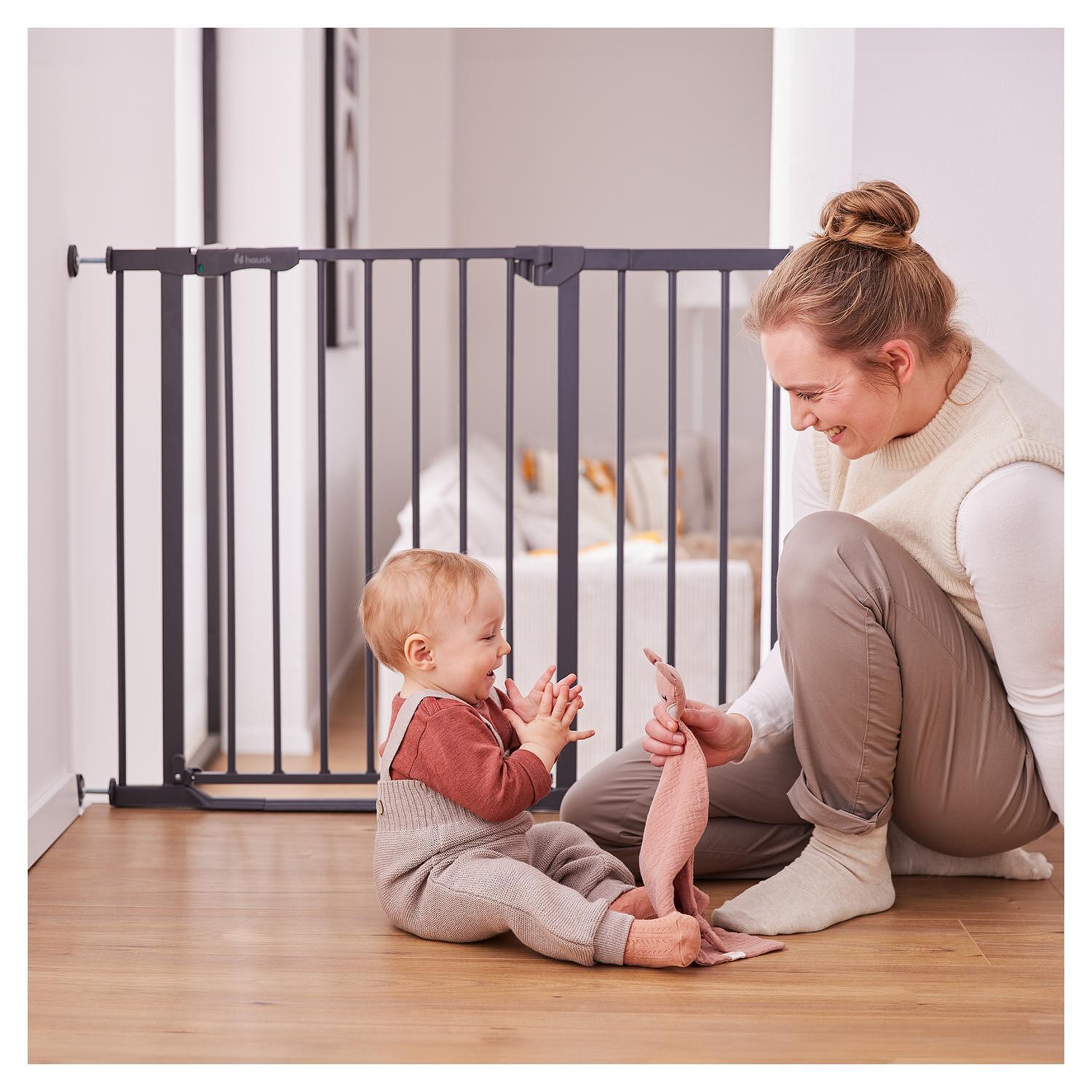 Преграда За Врати Clear Step Autoclose 2 White Hauck