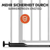 Преграда За Врати Clear Step Autoclose 2 Black Hauck