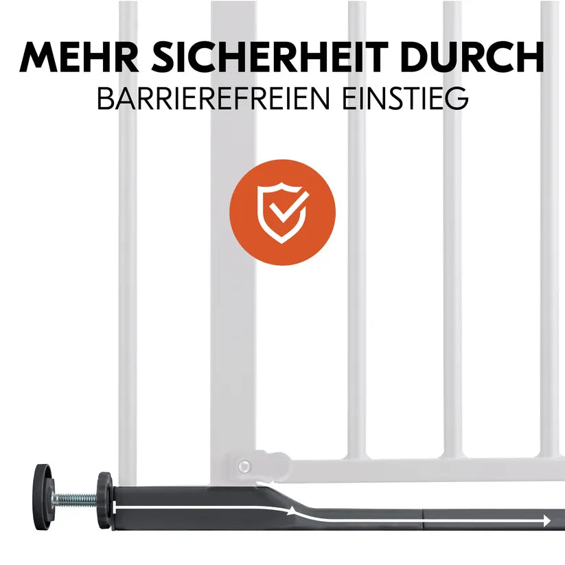 Преграда За Врати Clear Step Autoclose 2 Dark Grey Hauck