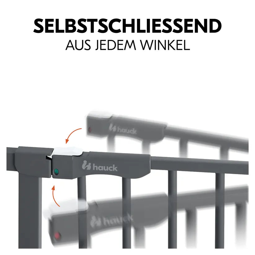 Преграда За Врати Clear Step Autoclose 2 Dark Grey Hauck