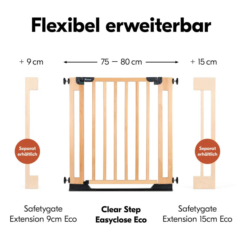 Преграда За Врати Clear Step Easyclose Eco Beech Hauck