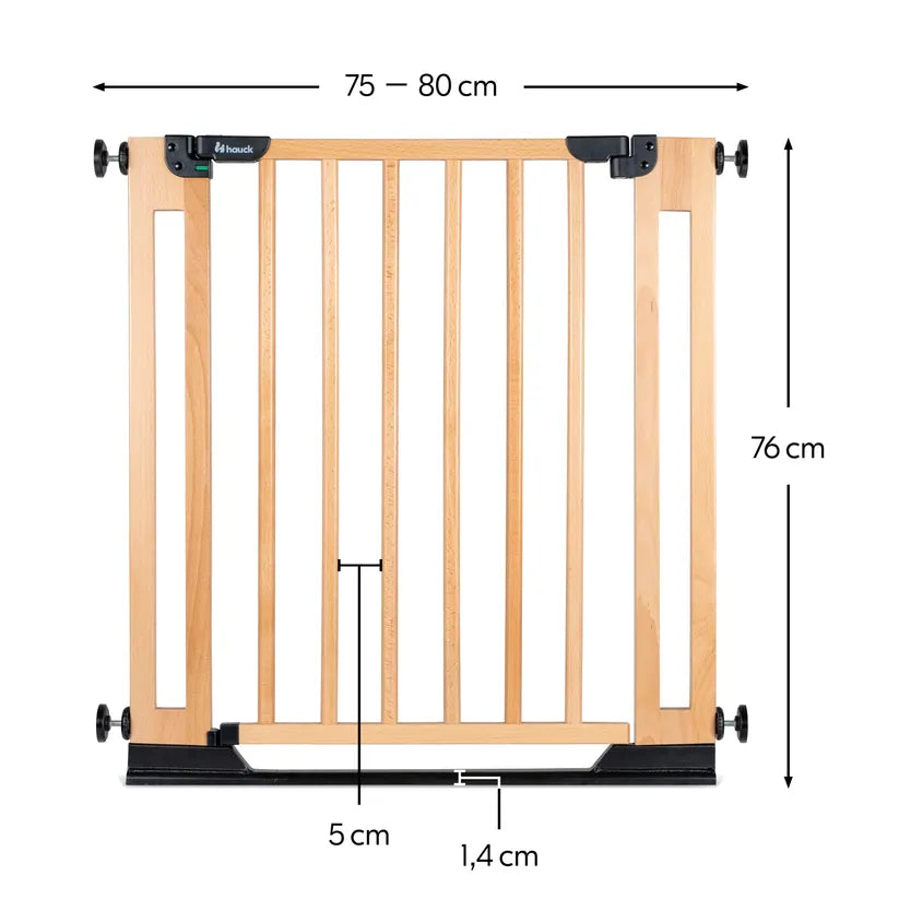 Преграда За Врати Clear Step Easyclose Eco Beech Hauck