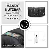 Ръкавици За Количка Pushchair Handmuff Black Hauck