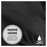 Ръкавици За Количка Pushchair Handmuff Black Hauck