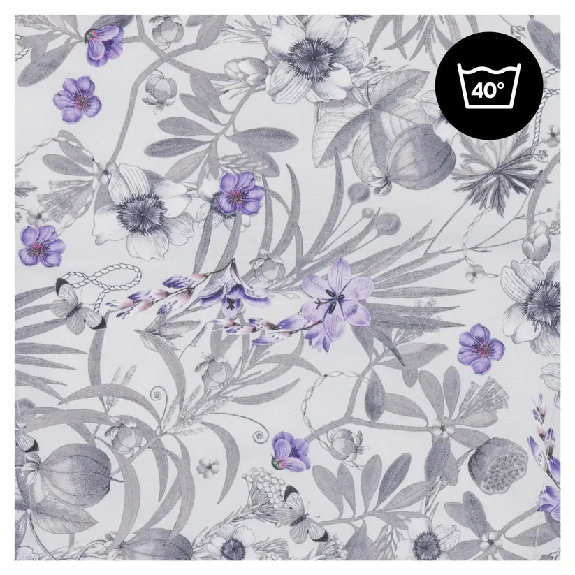 Сенник За Бебешка Количка Sunshade Floral Grey Hauck