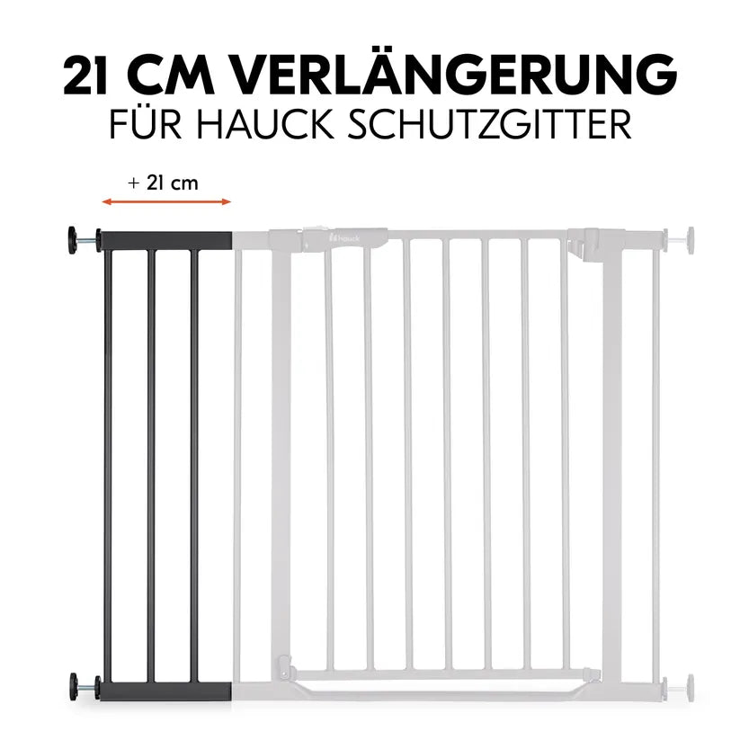 Удължител За Преграда Safety Gate Extension 21 Cm Black Hauck
