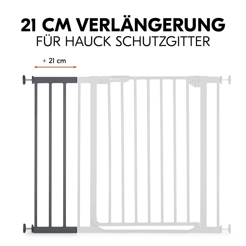 Удължител За Преграда Safety Gate Extension 21 Cm Dark Grey Hauck