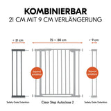 Удължител За Преграда Safety Gate Extension 21 Cm Dark Grey Hauck