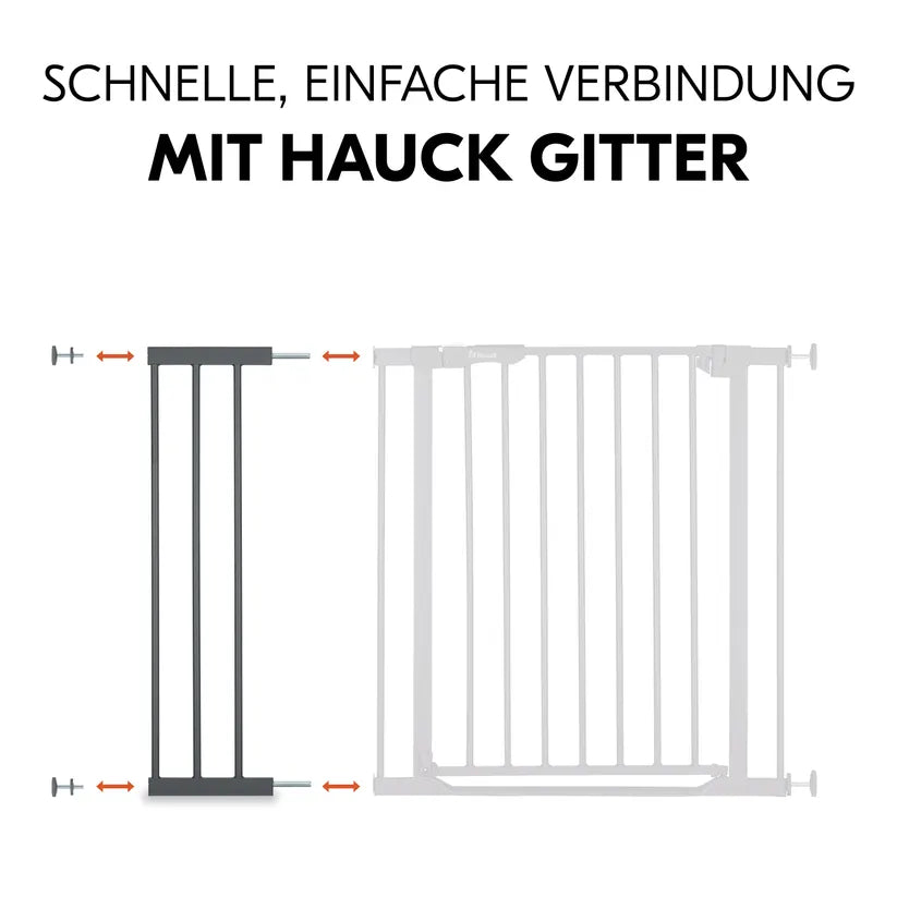 Удължител За Преграда Safety Gate Extension 21 Cm Dark Grey Hauck