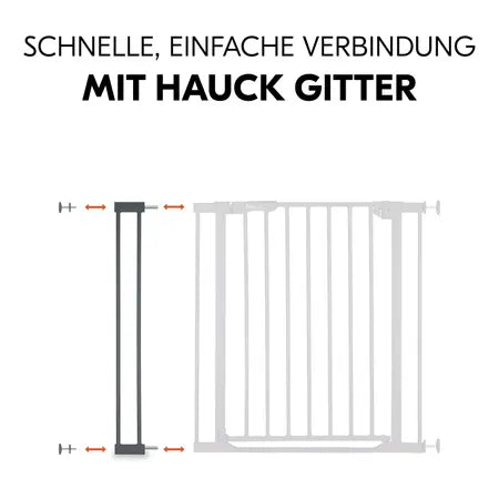 Удължител За Преграда Safety Gate Extension 9 Cm Black Hauck