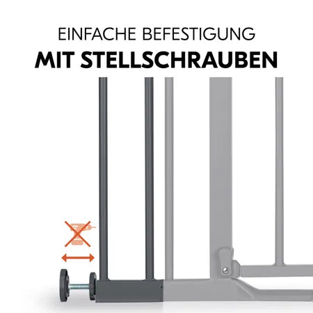 Удължител За Преграда Safety Gate Extension 9 Cm Black Hauck