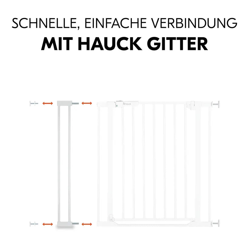 Удължител За Преграда Safety Gate Extension 9 Cm White Hauck