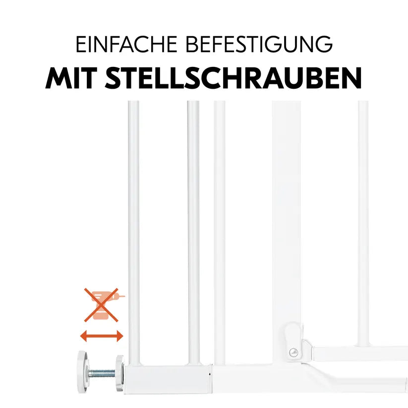 Удължител За Преграда Safety Gate Extension 9 Cm White Hauck