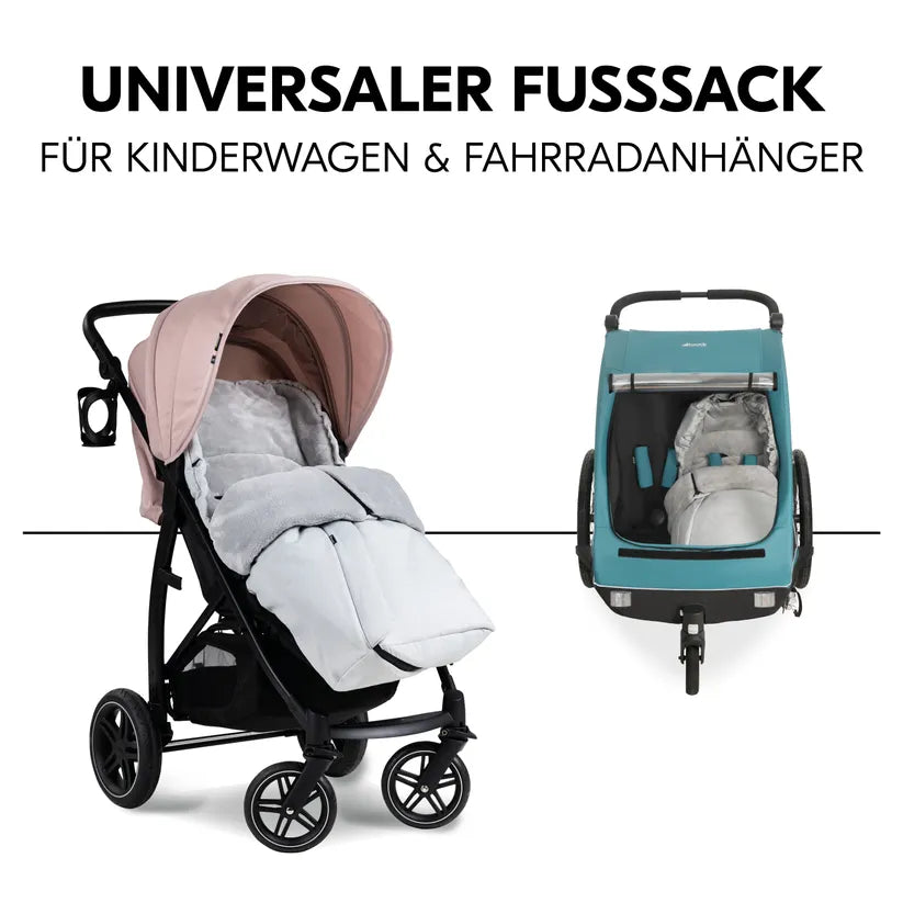 Зимен Чувал За Количка Pushchair Footmuff Winter Grey Hauck