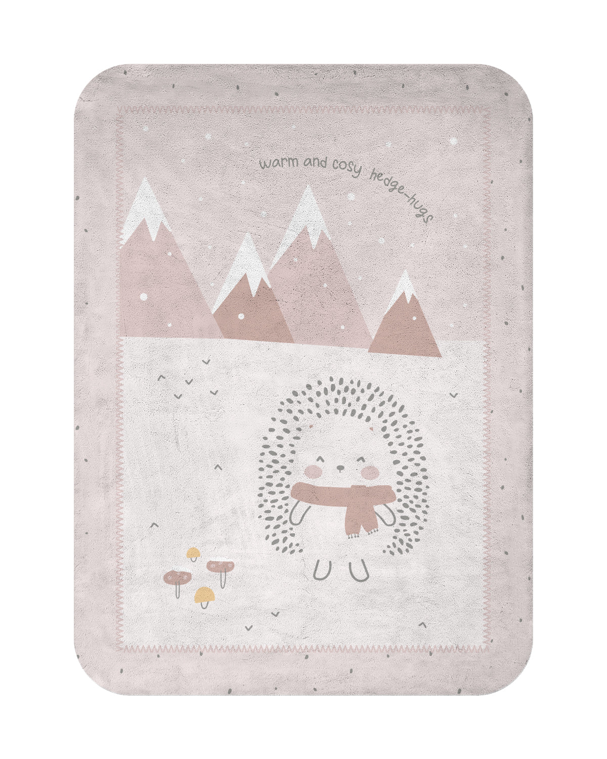Pătură super moale pentru bebeluși 110/140 cm Hedge-Hugs