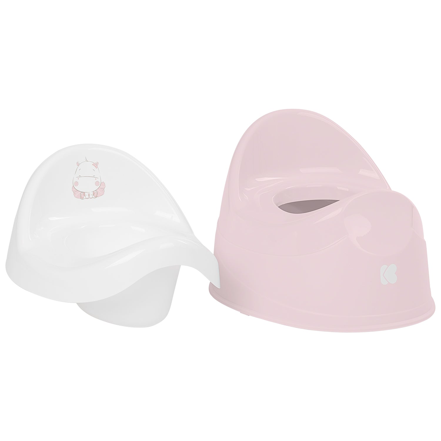 Гърне с отстраняваща се седалка Hippo Pink --- BebeMama