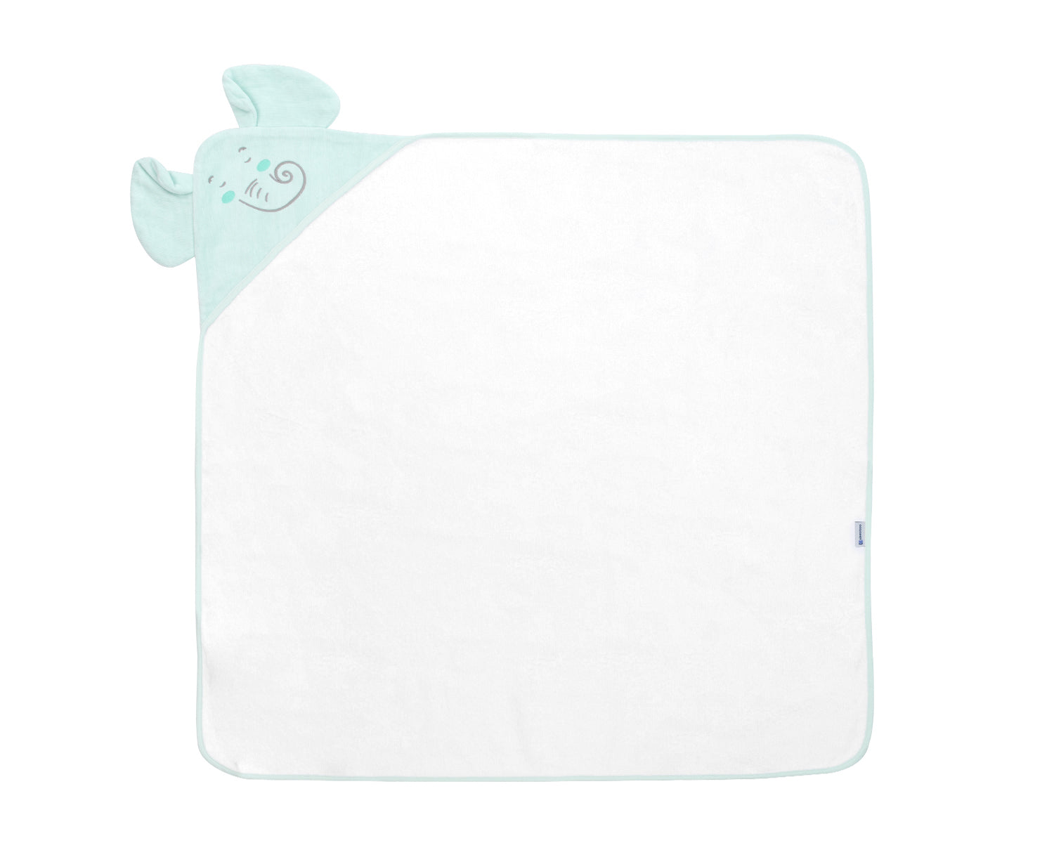 Хавлия С Качулка 90/90См Тери Elephant Time --- BebeMama