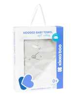 Хавлия С Качулка 90/90См Тери Joyful Mice --- BebeMama