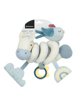 Prieteni orizontali spiralați cu dungi