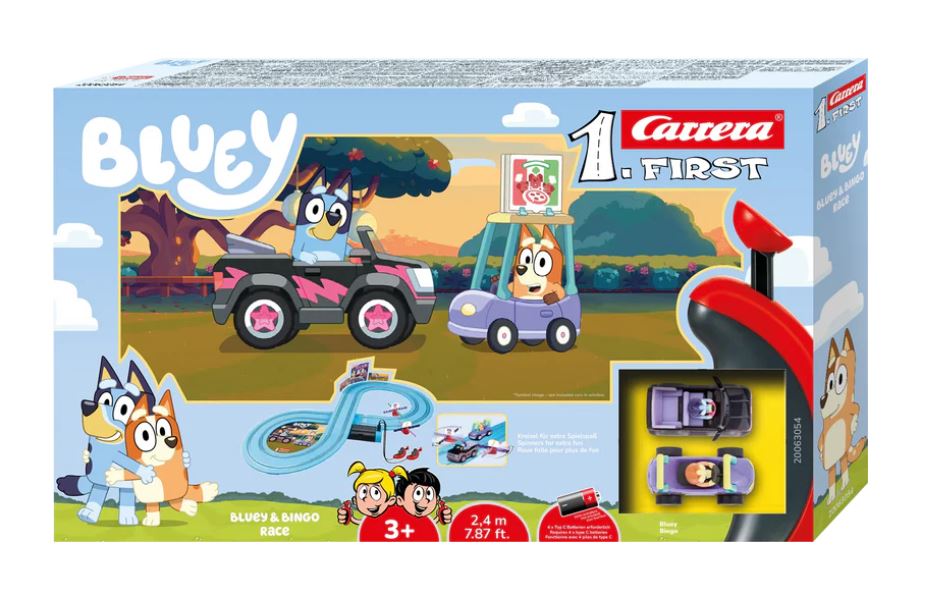 Състезателна Писта, Carrera, Bluey, Блуи И Бинго, 2.4м Gusio