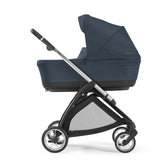 Бебешка Количка 4 В 1 Inglesina System Quattro Electa Darwin Infant Recline - Hudson Blue/Silver Black --- BebeMama