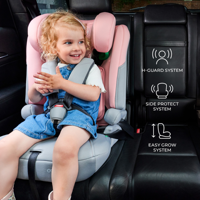 I Comfy I Size Столче За Кола Black Kinderkraft