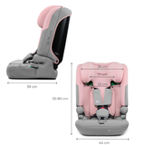 I Comfy I Size Столче За Кола Pink Kinderkraft