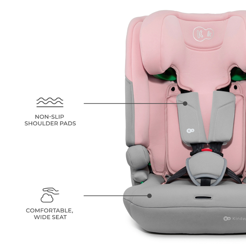 I Comfy I Size Столче За Кола Pink Kinderkraft