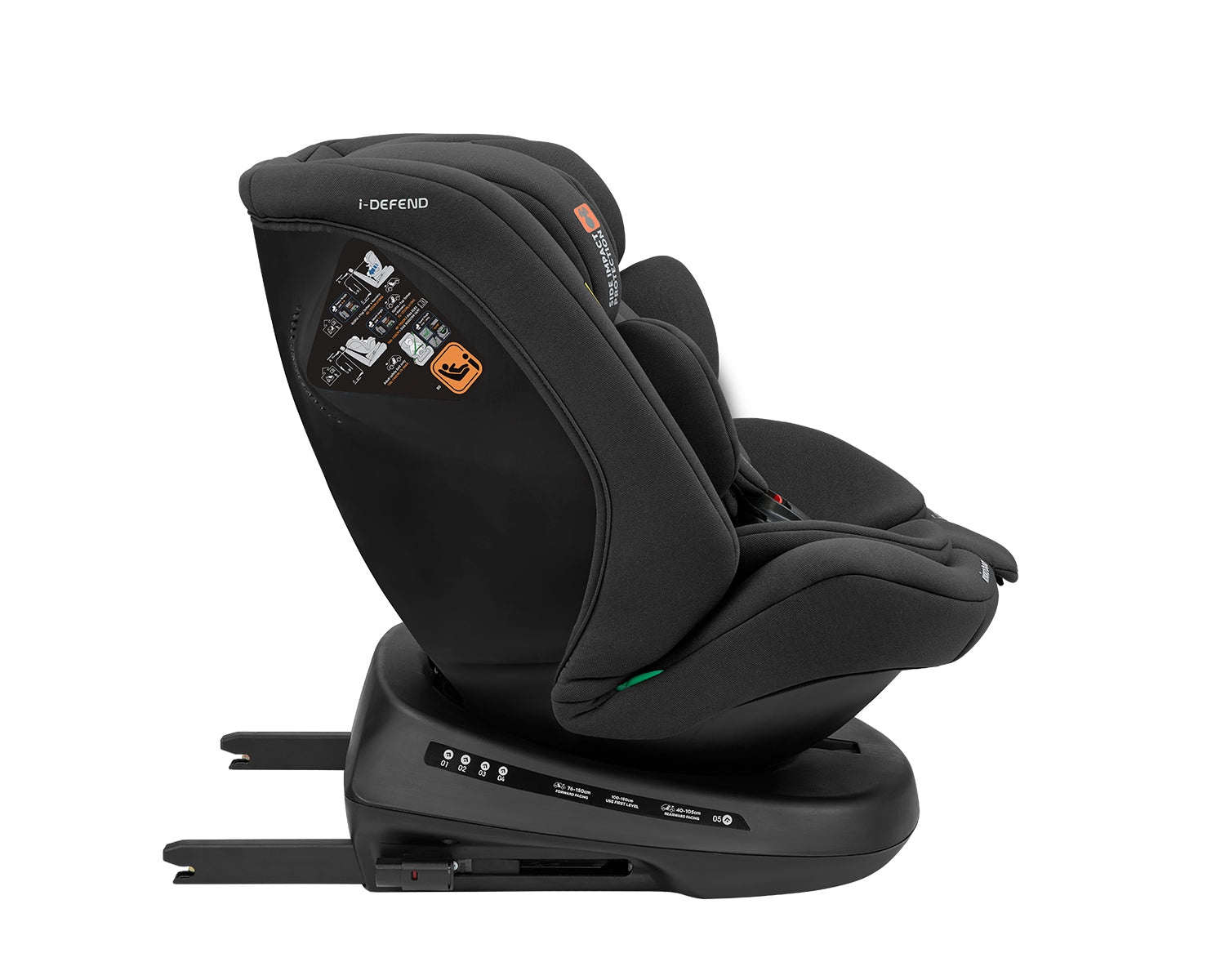 Стол За Кола 40 150 См I Defend I Size Black Kikkaboo