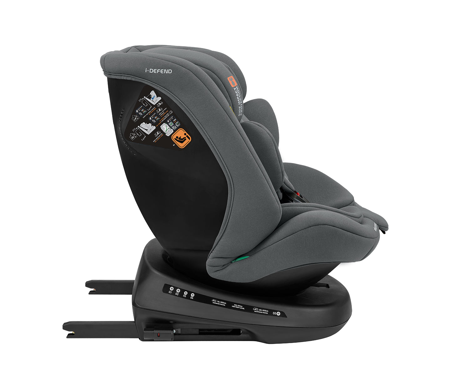 Стол За Кола 40 150 См I Defend I Size Grey Kikkaboo