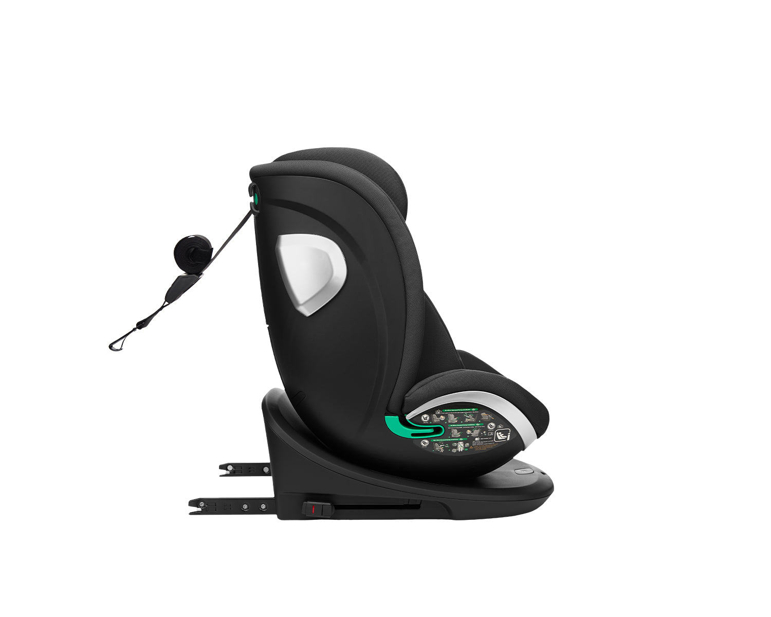 Стол За Кола 40-150 См I-Drive I-Size Черен --- BebeMama