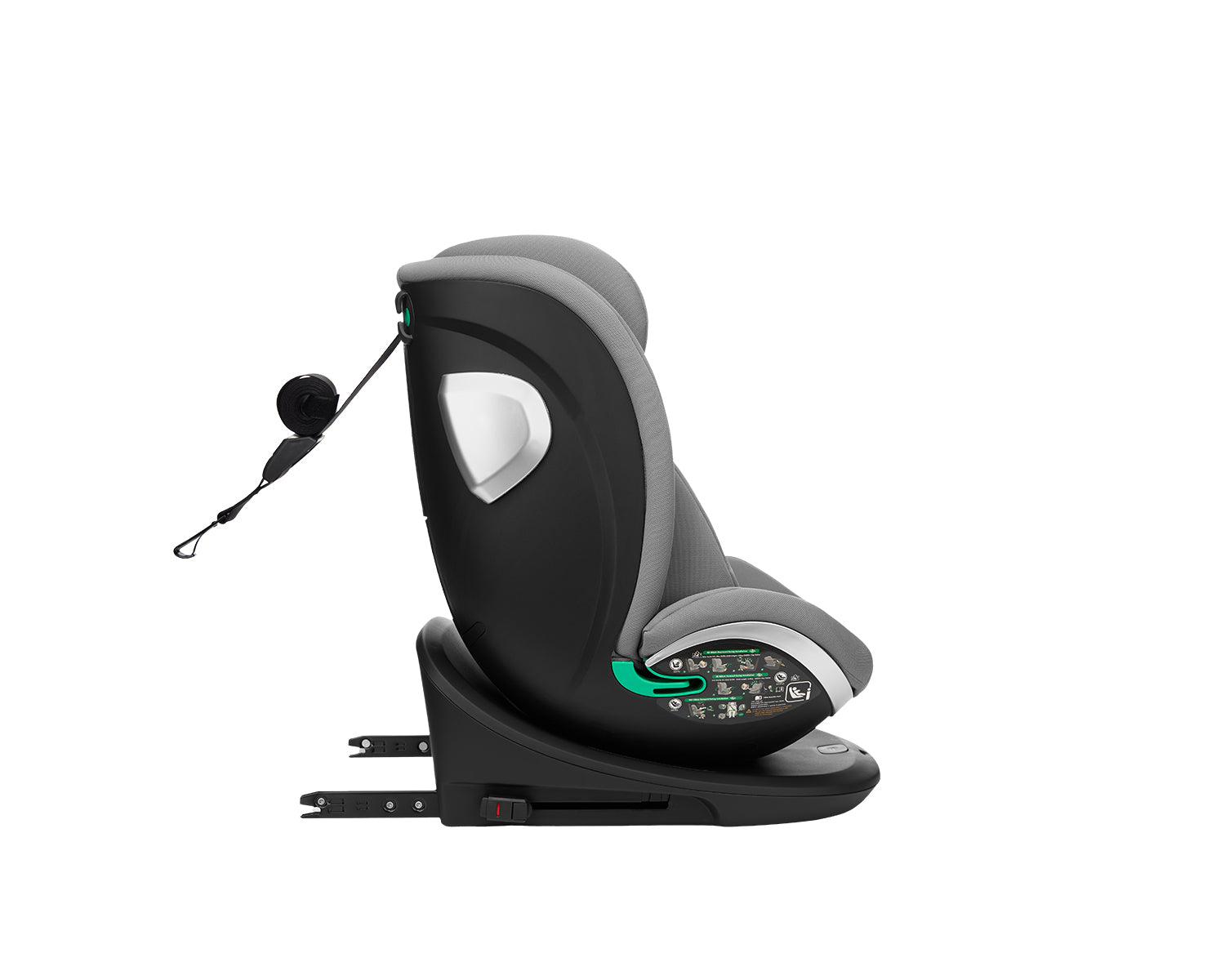 Стол За Кола 40-150 См I-Drive I-Size Light Grey --- BebeMama