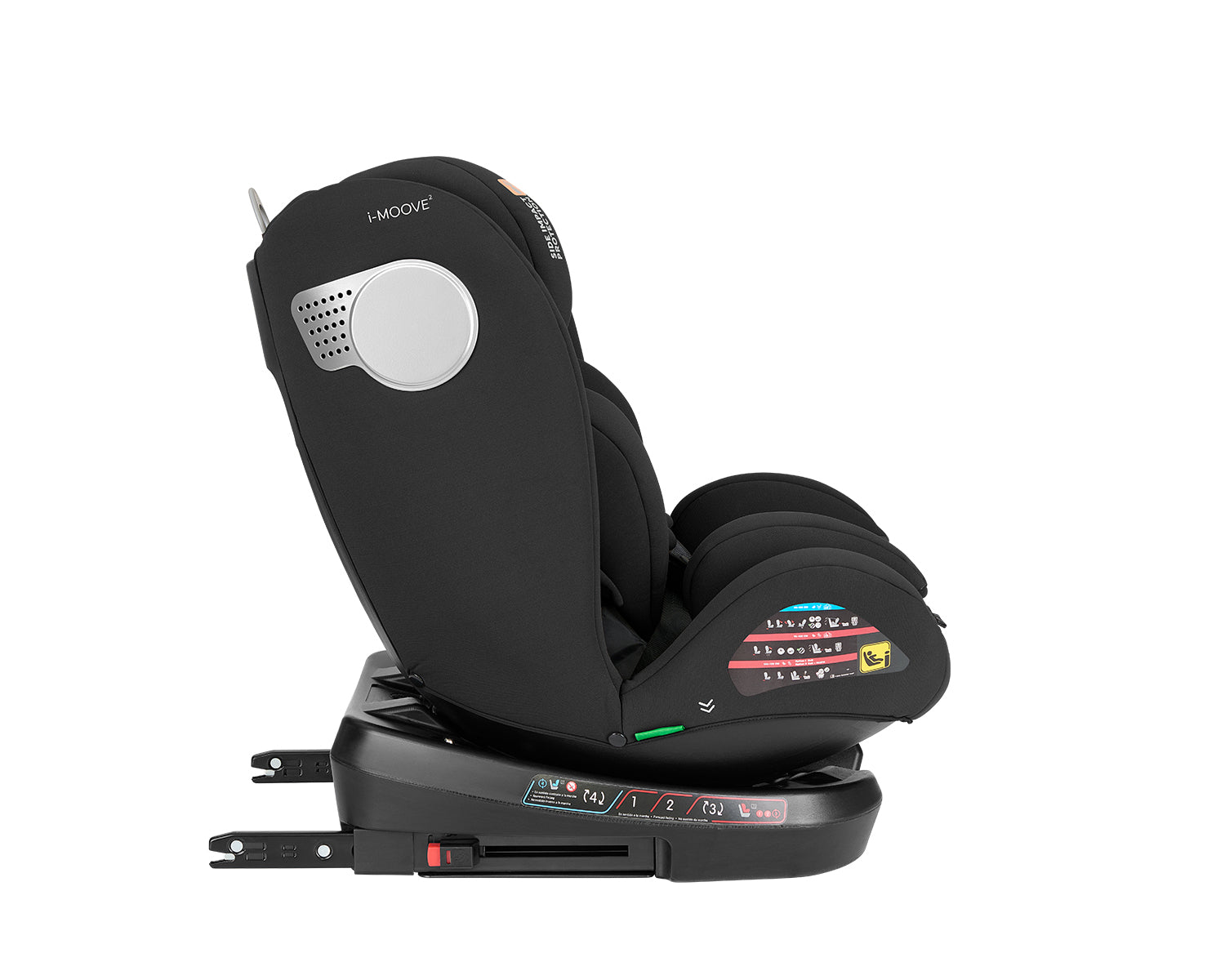 Стол За Кола 40 150 См I Moove 2 I Size Black Kikkaboo