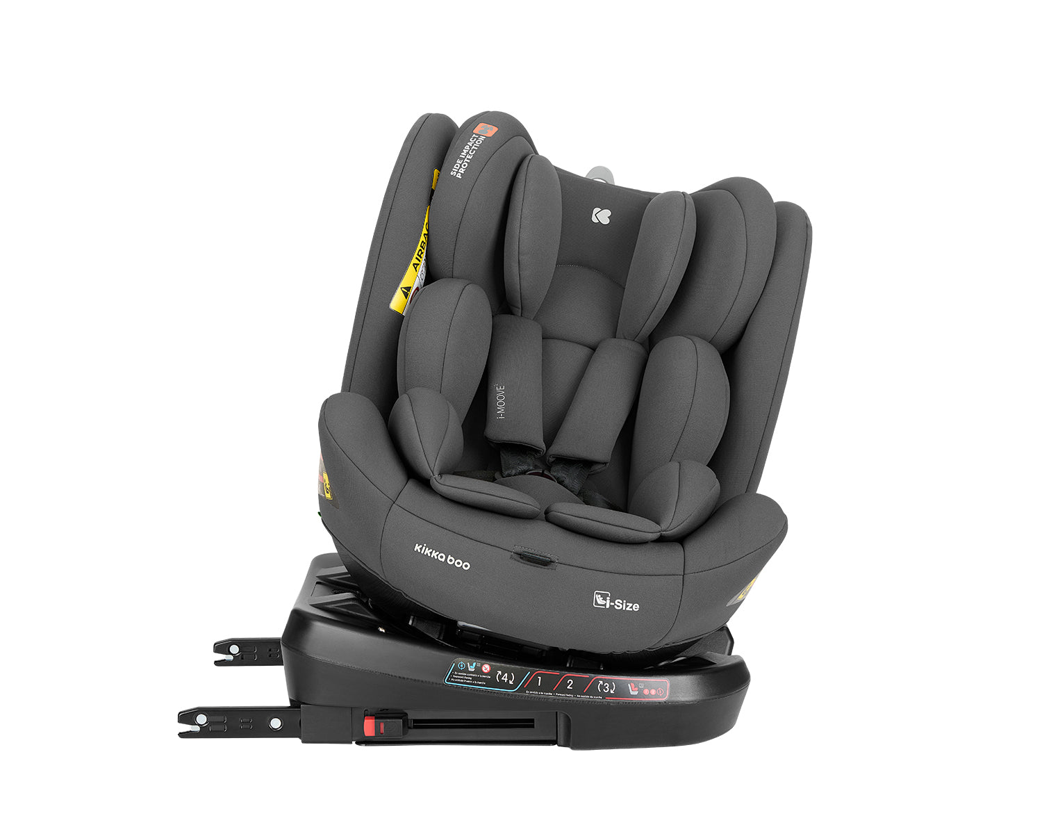 Стол За Кола 40 150 См I Moove 2 I Size Dark Grey Kikkaboo