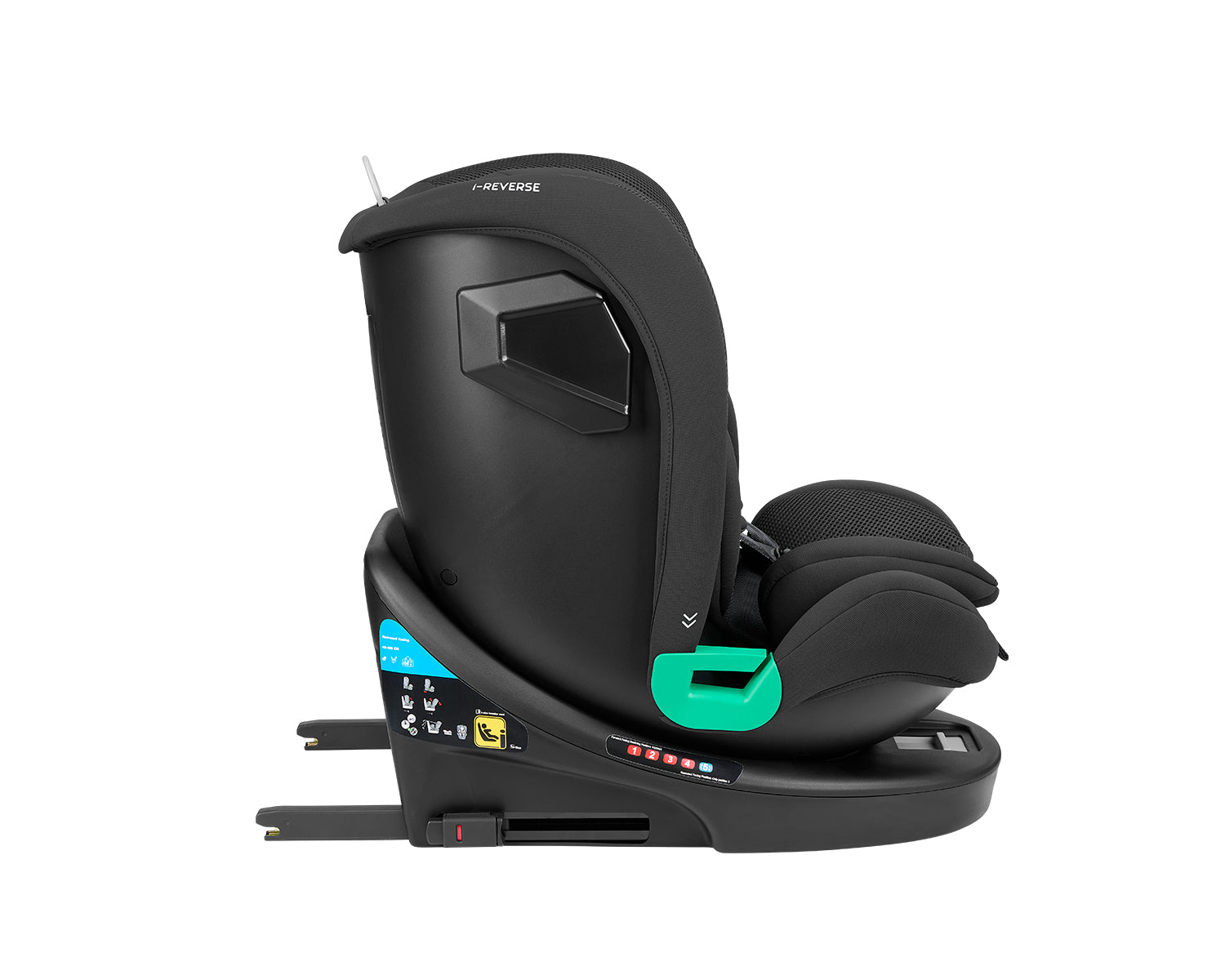 Стол За Кола 40 150 См I Reverse I Size Black Kikkaboo