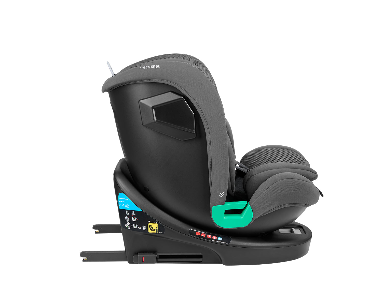 Стол За Кола 40 150 См I Reverse I Size Dark Grey Kikkaboo