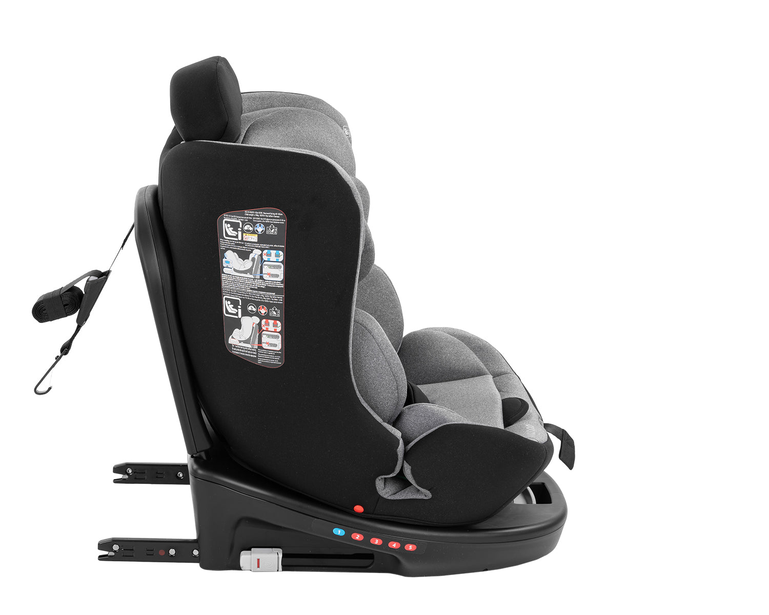 Стол За Кола 40 150 См I Safe I Size Light Grey Kikkaboo